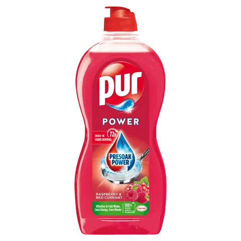 Pur Power Raspberry&Red Currant kézi mosogatószer 450 ml termékhez kapcsolódó kép