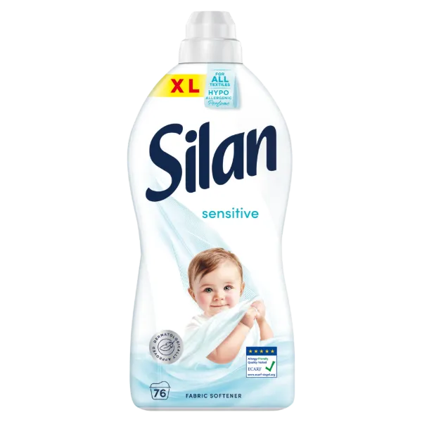 Silan Sensitive textilöblítő koncentrátum 76 mosás 1672 ml termékhez kapcsolódó kép