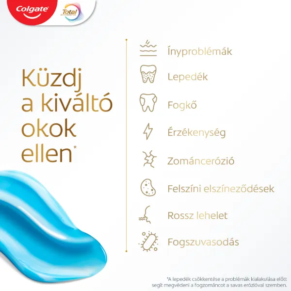 Colgate Total Whitening fogfehérítő fogkrém 75 ml termékhez kapcsolódó kép