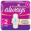 Always Platinum Super (2-es méret) Szárnyas Egészségügyi Betét, 7 db termékhez kapcsolódó kép