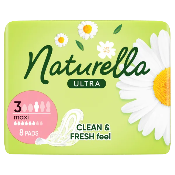 Naturella egészségyügyi betét Ultra Maxi 8 termékhez kapcsolódó kép