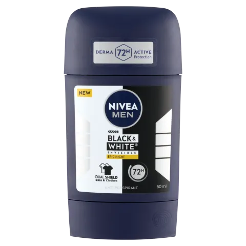 NIVEA MEN Black & White Invisible Epic Night izzadásgátló 50 ml termékhez kapcsolódó kép