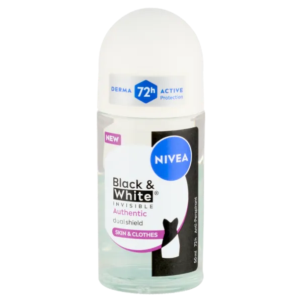 NIVEA Black & White Invisible Authentic izzadásgátló 50 ml termékhez kapcsolódó kép