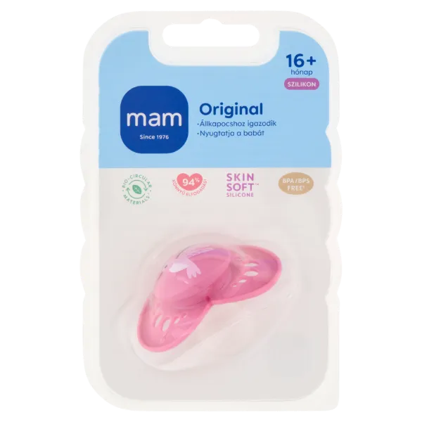 MAM Original szilikon cumi 16+ hónap termékhez kapcsolódó kép