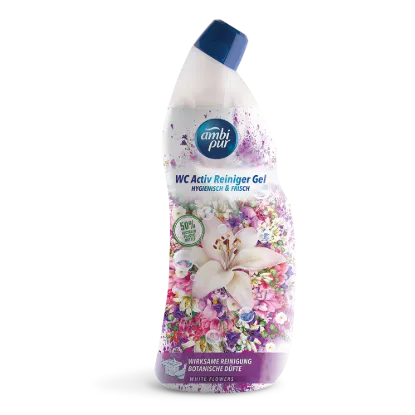 Ambipur wc gél 750 ml White flowers termékhez kapcsolódó kép
