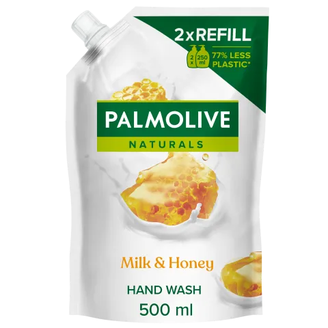 Palmolive Naturals Milk & Honey folyékony szappan utántöltő 500 ml termékhez kapcsolódó kép