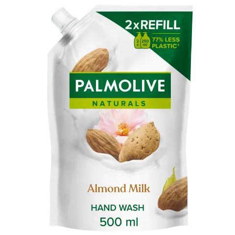 Palmolive Naturals Milk & Almond folyékony szappan utántöltő 500 ml termékhez kapcsolódó kép