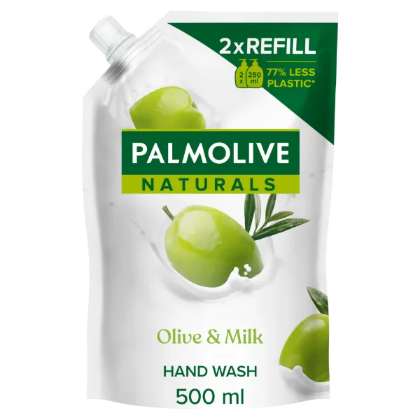 Palmolive Naturals Milk & Olive folyékony szappan utántöltő 500 ml termékhez kapcsolódó kép