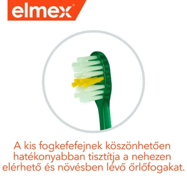elmex Junior puha gyerek fogkefe 6-12 éves gyermekeknek 1 db termékhez kapcsolódó kép