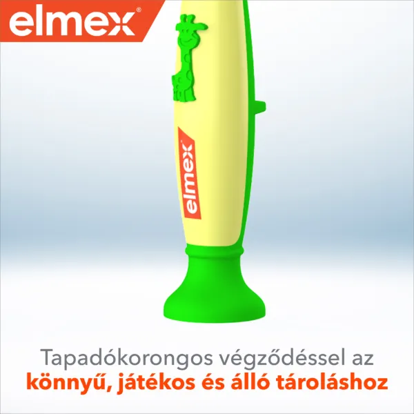 elmex gyakorló gyermek lágy fogkefe 1 db és fogkrém 12 ml 0-3 éves gyerekeknek 1 db termékhez kapcsolódó kép