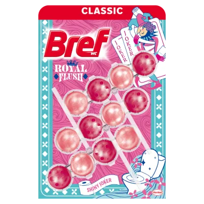 Bref Royal Flush Shiny Joker WC frissítő 3 x 50 g  termékhez kapcsolódó kép