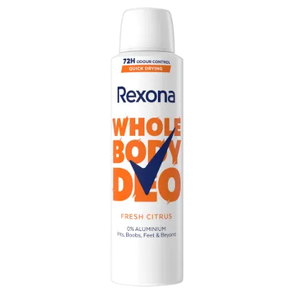 Rexona Whole Body Fresh Citrus dezodor 150 ml termékhez kapcsolódó kép