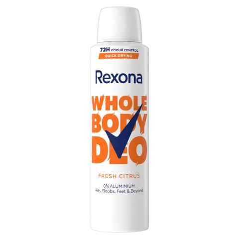 Rexona Whole Body Fresh Citrus dezodor 150 ml termékhez kapcsolódó kép