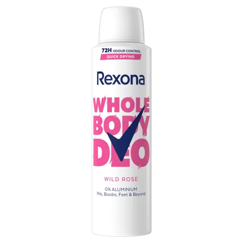 Rexona Whole Body Wild Rose dezodor 150 ml termékhez kapcsolódó kép