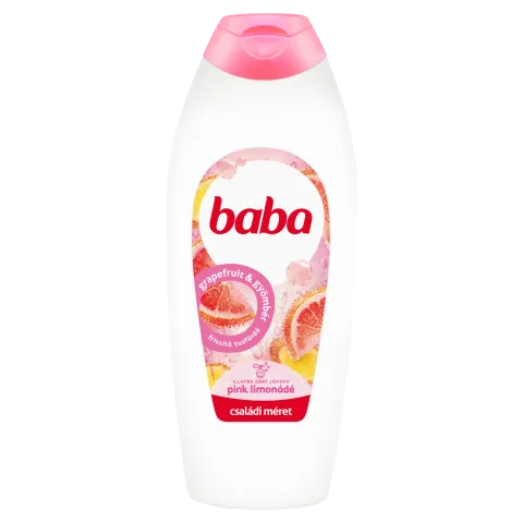 Baba Pink Limonádé frissítő tusfürdő grapefruit és gyömbér illat 750 ml termékhez kapcsolódó kép