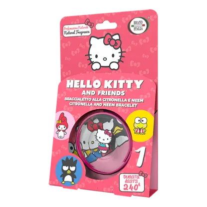 Szúnyogcsípés elleni karkötő 1 db Hello Kitty termékhez kapcsolódó kép