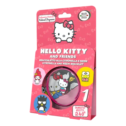 Szúnyogcsípés elleni karkötő 1 db Hello Kitty termékhez kapcsolódó kép