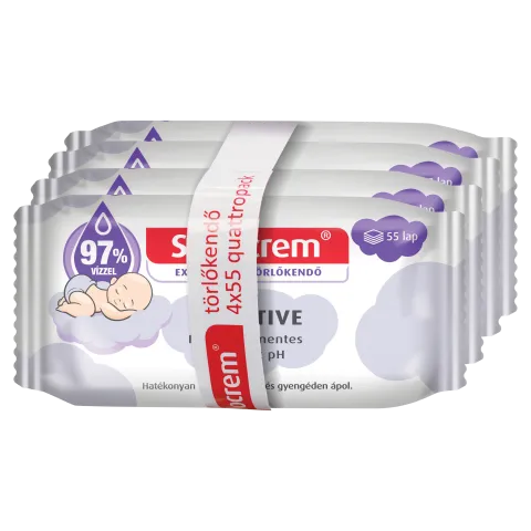 Sudocrem Sensitive törlőkendő 4 x 55 db termékhez kapcsolódó kép