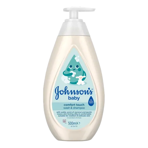 JOHNSON’S 2 az 1-ben babafürdető és -tusfürdő 500 ml Cottontouch termékhez kapcsolódó kép