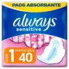 Always Ultra Sensitive Normal Plus (1-es méret) Egészségügyi Betét , 40 db termékhez kapcsolódó kép