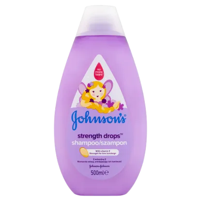JOHNSON'S® Strength drops™ sampon 500 ml termékhez kapcsolódó kép