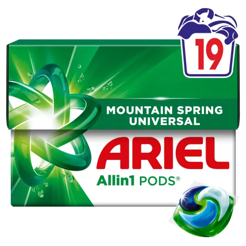 Ariel Allin1 PODS Mountain Spring Universal Mosókapszula, 19 Mosáshoz termékhez kapcsolódó kép