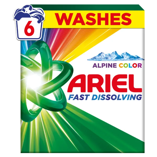 Ariel Alpine Color Mosópor, 330 g, 6 Mosáshoz termékhez kapcsolódó kép