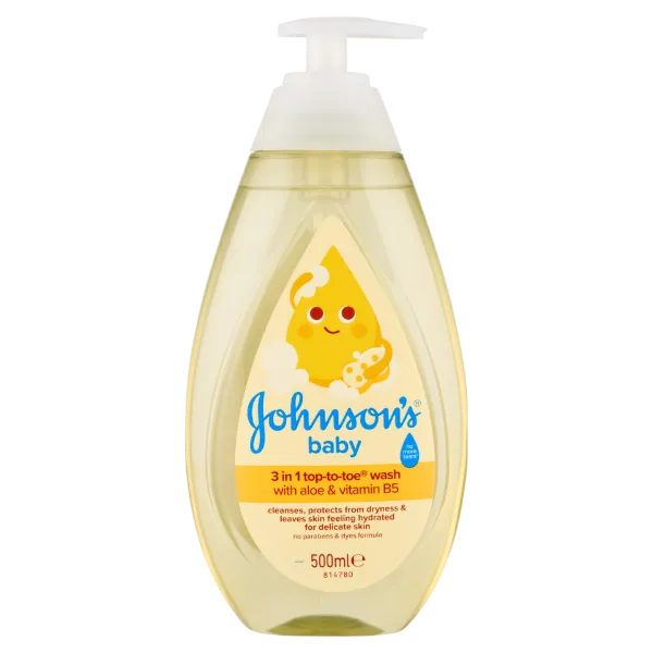 Johnson's Top-to-Toe babatusfürdő 500 ml termékhez kapcsolódó kép