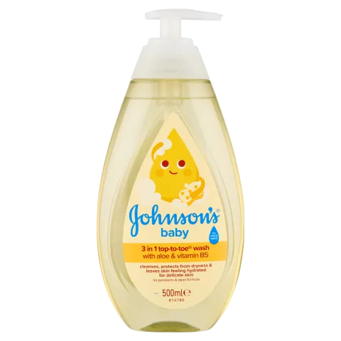 Johnson's Top-to-Toe babatusfürdő 500 ml termékhez kapcsolódó kép