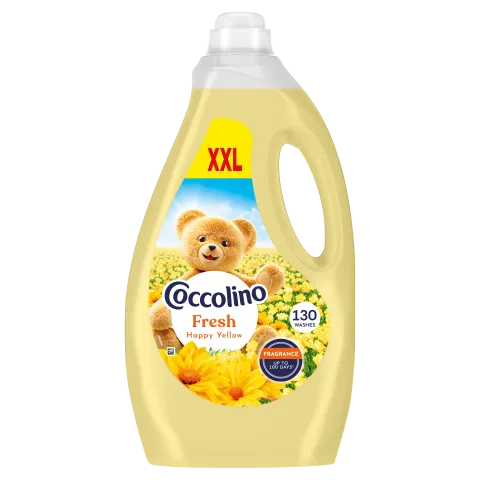 Coccolino Fresh Happy Yellow öblítőkoncentrátum 130 mosás 2990 ml termékhez kapcsolódó kép