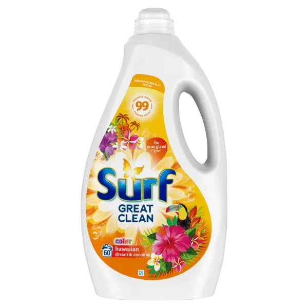 SURF Hawaiian Dream & Coconut mosógél 60 mosás 3 l termékhez kapcsolódó kép