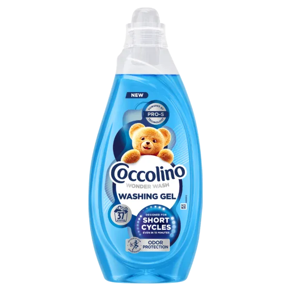 Coccolino Wonder Wash Odor Protection mosógél gyors mosáshoz 37 mosás 1480 ml  termékhez kapcsolódó kép