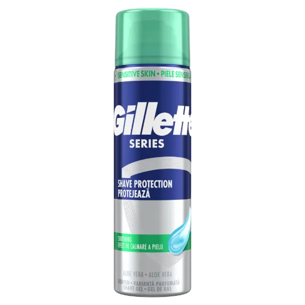 Gillette Series Nyugtató Hatású Borotvazselé Aloe Verával, 200ml termékhez kapcsolódó kép
