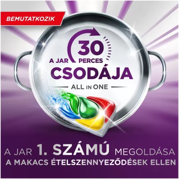 Jar Platinum Plus 30 Minute Miracle mosogatógép tabletta 155 db termékhez kapcsolódó kép