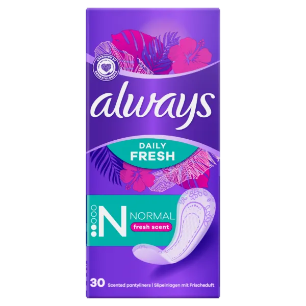 Always Daily Fresh Normal, Friss illattal 30 X Darabos Kiszerelés termékhez kapcsolódó kép