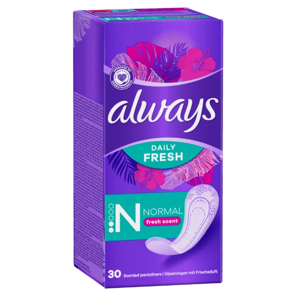 Always Daily Fresh Normal, Friss illattal 30 X Darabos Kiszerelés termékhez kapcsolódó kép