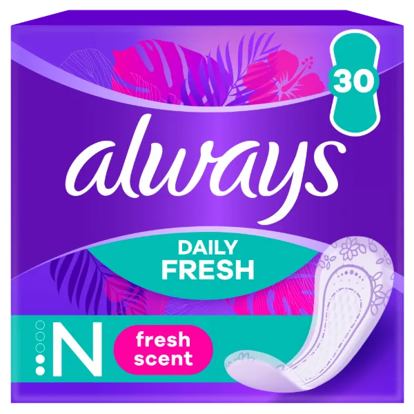Always Daily Fresh Normal, Friss illattal 30 X Darabos Kiszerelés termékhez kapcsolódó kép