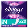 Always Dailies Normal To Go Fresh Tisztasági Betét, 20 db termékhez kapcsolódó kép