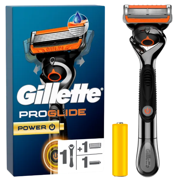 Gillette ProGlide Power Férfi Borotva, 1 db Gillette 5 Pengés, Borotvabetétek, Elemmel Működő termékhez kapcsolódó kép