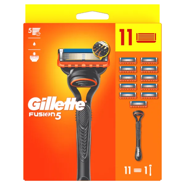 Gillette Fusion5 Férfi Borotva, 1 db Gillette 5 Pengés Borotva, Borotvabetétek, Precíziós Nyíró termékhez kapcsolódó kép