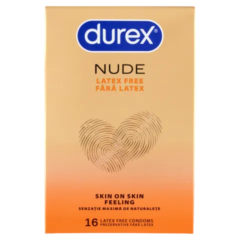 Durex Nude latexmentes óvszer 16 db termékhez kapcsolódó kép