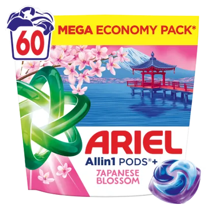 Ariel Allin1 PODS® Mosókapszula 60 Mosáshoz, Japanese Blossom termékhez kapcsolódó kép