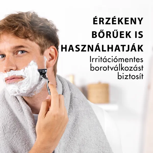 Gillette Classic Sensitive Borotvahab, Érzékeny Bőrre, 250 ml termékhez kapcsolódó kép