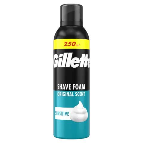 Gillette Classic Sensitive Borotvahab, Érzékeny Bőrre, 250 ml termékhez kapcsolódó kép