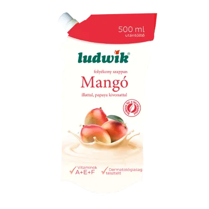 Ludwik folyékony szappan 500ml Mangó - utántöltő termékhez kapcsolódó kép