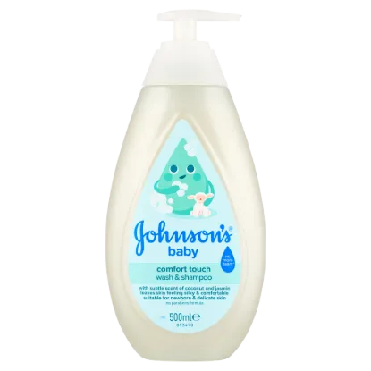 Johnson's Baby Comfort Touch tusfürdő és sampon 500 ml termékhez kapcsolódó kép