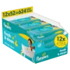 Pampers Fresh Clean Baby Nedves Törlőkendő, 12 Csomag x 52 Törlőkendő db Baba Nedves Törlőkendő termékhez kapcsolódó kép