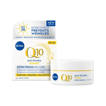 NIVEA Q10 Power 50ml Ránctalanító Nappali Arckrém SPF30 termékhez kapcsolódó kép