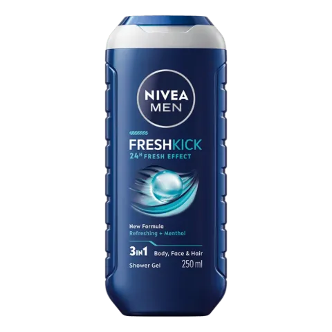 NIVEA MEN tusfürdő 250ml Fresh Kick termékhez kapcsolódó kép