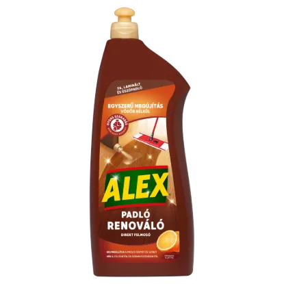 Alex padló renováló direkt felmosó narancs illattal 900 ml termékhez kapcsolódó kép